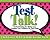 Test Talk! by Ruth Jacoby
