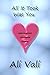 All It Took Was You by Ali Vali