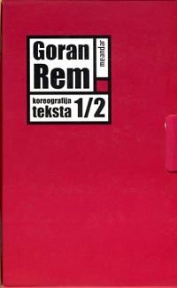 Koreografija teksta (komplet, 2 knjige)