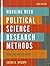 Working with Political Science Research Methods: Problem and Exercises