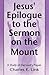 Jesus' Epilogue To The Sermon On The Mount