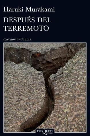 Portada de Después del terremoto, de Haruki Murakami