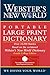 Webster's New World Portable Large Print Dictionary