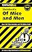 Cliffsnotes on Steinbeck's of Mice and Men by Susan Van Kirk