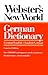 Webster's New World German Dictionary: German/English English/German