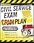 CliffsNotes Civil Service Exam Cram Plan