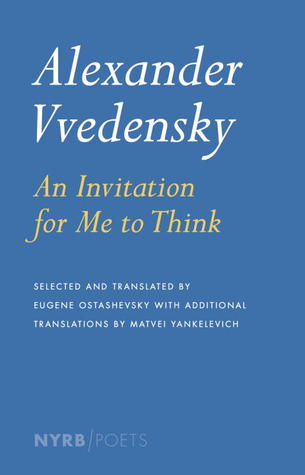 An Invitation for Me to Think: Selected Poems (Paperback)