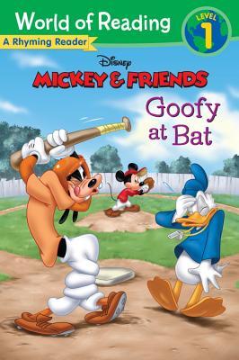 Mickey & Friends: Goofy at Bat: A Rhyming Reader (World of Reading)