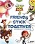 Friends Stick Together: A Sticker Storybook (Toy Story 3)