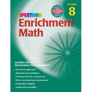 Spectrum Enrichment Math Grade 8