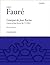 Cantique de Jean Racine Vocal Score Satb (Oxford Choral Music) (English and French Edition) (Classic Choral Works)