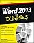 Word 2013 For Dummies by Dan Gookin