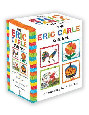 Gift Set: The Tiny Seed; Pancakes, Pancakes!; A House for Hermit Crab; Rooster's Off to See the World (Board Book)