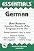 German Essentials (Essentials Study Guides)