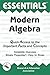 Modern Algebra Essentials (Essentials Study Guides)