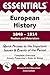European History: 1848 to 1914 Essentials (Essentials Study Guides)