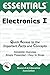 Electronics I Essentials (Volume 1) (Essentials Study Guides)