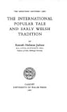 The International Popular Tale and Early Welsh Tradition