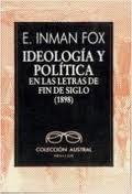 Ideología y política en las letras de fin de siglo (1898)