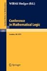 Conference in Mathematical Logic, London '70 (Lecture notes in mathematics, 255)