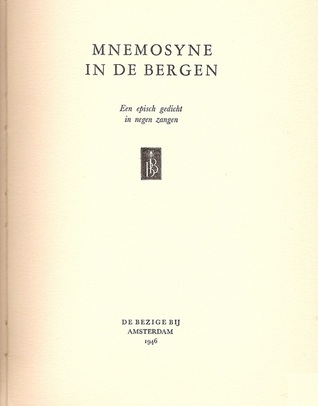 Mnemosyne in de bergen: Een episch gedicht in negen zangen (Hardcover)
