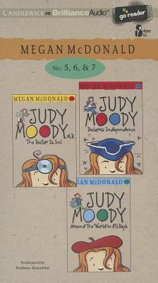 Judy Moody Set 2: Judy Moody, M.D.: The Doctor Is In! (Book #5), Judy Moody Declares Independence (Book #6), Judy Moody: Around the World in 8 1/2 Days (Book #7)