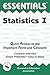 Statistics I Essentials (Volume 1) (Essentials Study Guides)