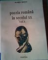 Poezia română în secolul XX by Marin Mincu