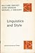 Linguistics and Style
