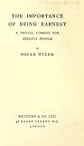 The Importance of Being Earnest by Oscar Wilde