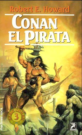 Portada de Conan El Pirata, de Robert E. Howard