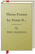 Three Poems by Peter Balakian