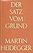 Der Satz vom Grund
