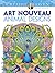 Dover Creative Haven Art Nouveau Animal Designs Coloring Book