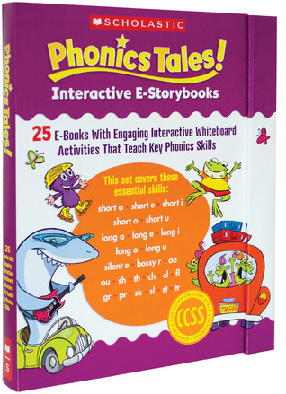 Phonics Tales! Interactive e-Storybooks: 25 E-Books With Engaging Interactive Whiteboard Activities That Teach Key Phonics Skills