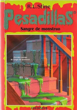 Portada de Sangre de monstruo, de R.L. Stine