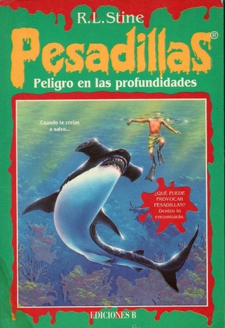 Portada de Peligro en las profundidades, de R.L. Stine