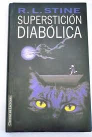 Portada de Superstición diabólica, de R.L. Stine