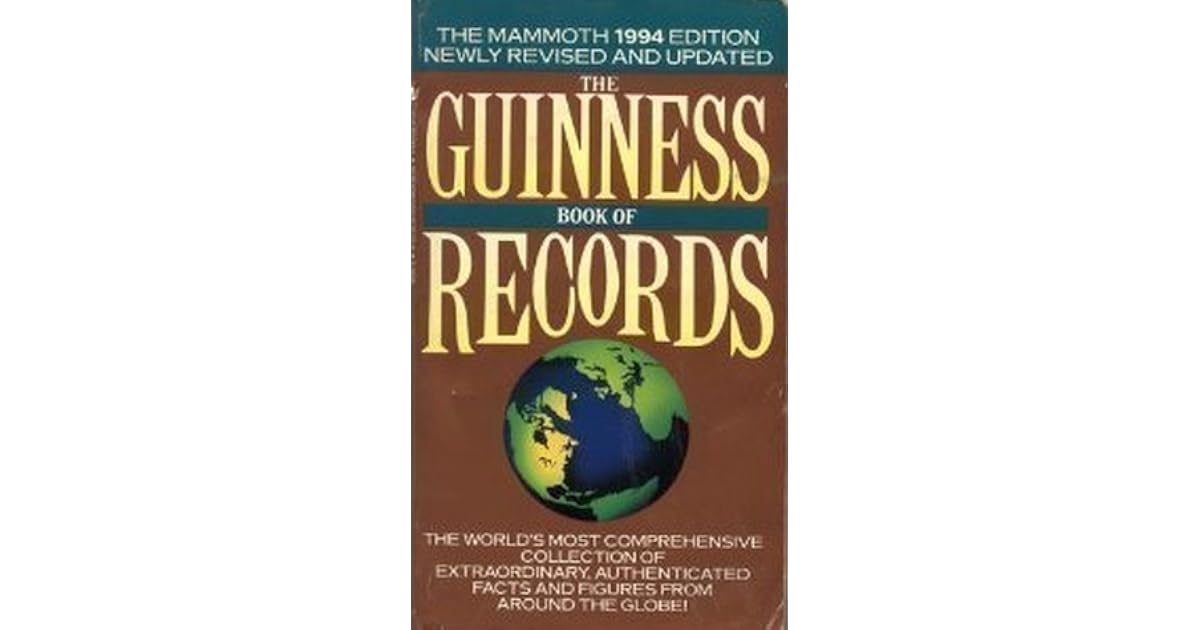 Guinness Book of World Records 1994 by Guinness World Records