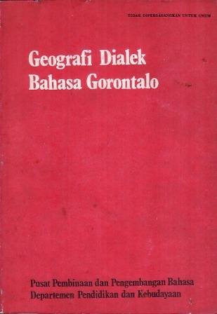 Geografi Dialek Bahasa Gorontalo