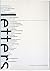 Letters. Een bloemlezing over typografie