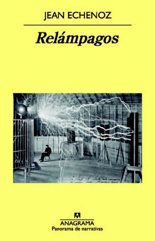 Portada de Relámpagos, de Jean Echenoz