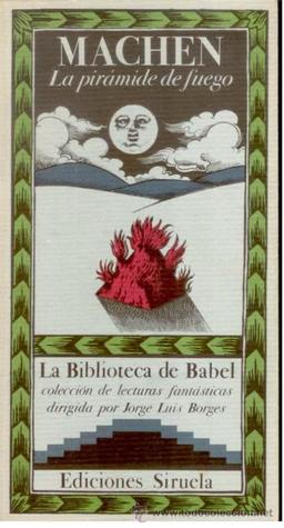 Portada de La pirámide de fuego, de Arthur Machen