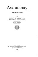Astronomy: An Introduction (Unknown Binding)