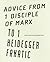 Advice from 1 Disciple of Marx to 1 Heidegger Fanatic