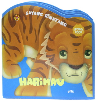 Sponge Book: Sayang Binatang - Harimau (Sponge Book)