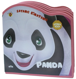 Sponge Book: Sayang Binatang - Panda (Sponge Book)