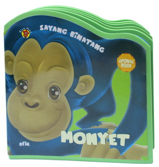 Sponge Book: Sayang Binatang - Monyet (Sponge Book)