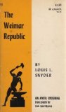 The Weimar Republic