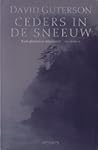 Ceders in de sneeuw